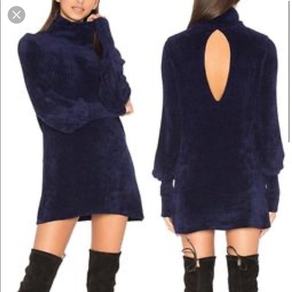 Free People Sweaters - Free people new moon navy tunic